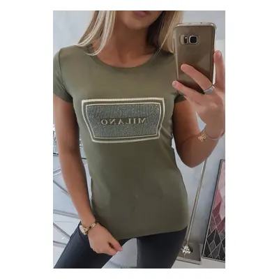 Milano khaki blouse