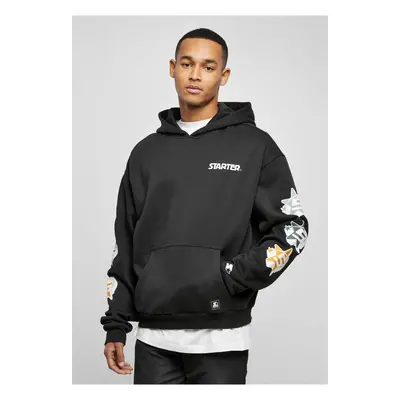 Starter Star Sleeve Hoody Black