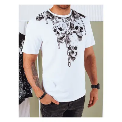 Men's T-shirt with white Dstreet print