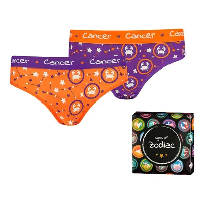 Women's bugyik Frogies Zodiac Rák 2P Gift box