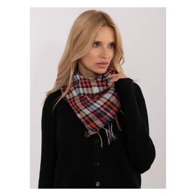 Women's checkered scarf