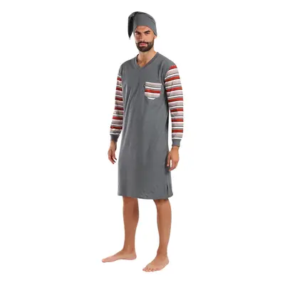 Men's nightgown Foltýn grey