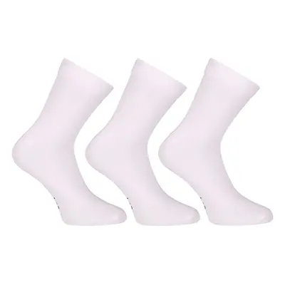 3PACK Socks Nedeto Ankle Bamboo White