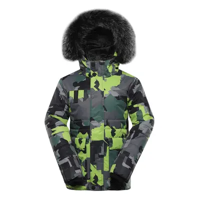 Children's jacket with PTX membrane ALPINE PRO WERDO smoked pearl variant pa