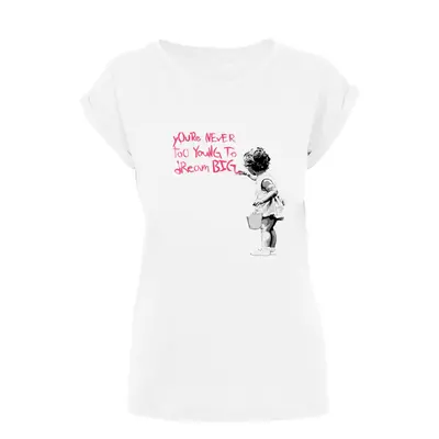 Women's T-shirt Dream Big white