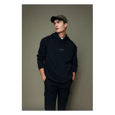 DEFACTO Relax Fit Hooded Sweatshirt