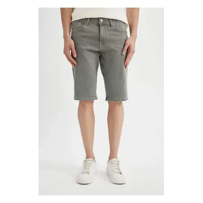 DEFACTO Men's Shorts Gray A4802AX/NM55