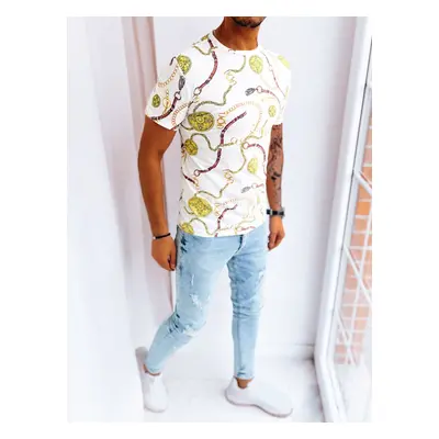 Men's T-shirt with white Dstreet print