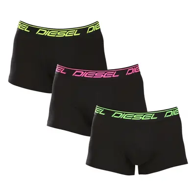 3PACK Mens Boxers Diesel Black