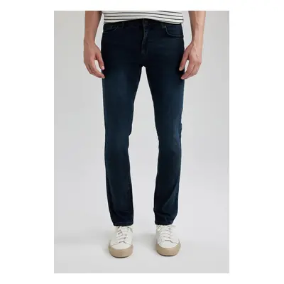 DEFACTO Pedro Slim Fit Slim Fit Normal Waist Narrow Leg Jean Trousers