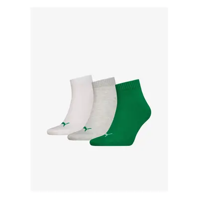 3PACK socks Puma multicolor