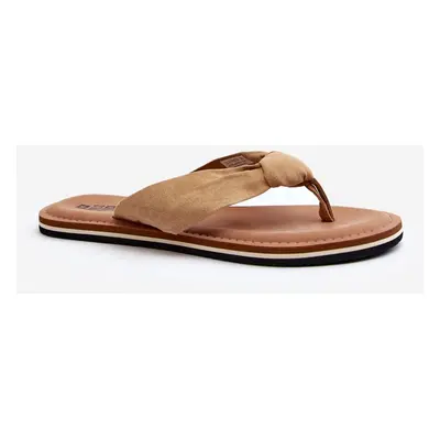 Women's Flip-Flops Big Star Beige