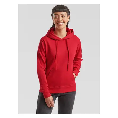 Czerwona bluza z kapturem Hooded Sweat Fruit of the Loom