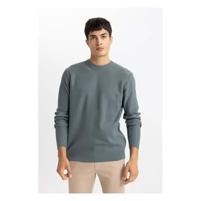 DEFACTO Standard Fit Crew Neck Knitwear Sweater