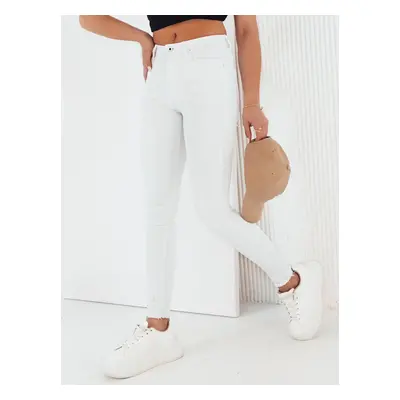 MOLANO Women's Denim Trousers White Dstreet