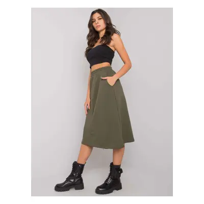 Sweatshirt Rushmoor khaki skirt