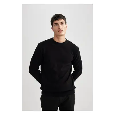 DEFACTO Standard Fit Crew Neck Knitwear Sweater