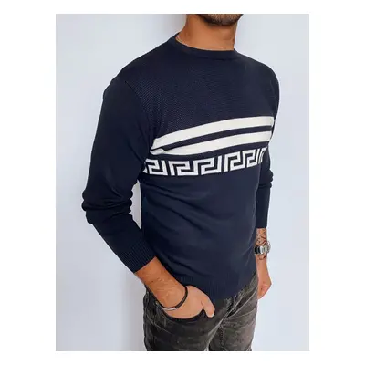 Men's Navy Blue Dstreet Sweater