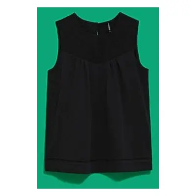 WOMEN'S TOP L-TS-4080 BLACK