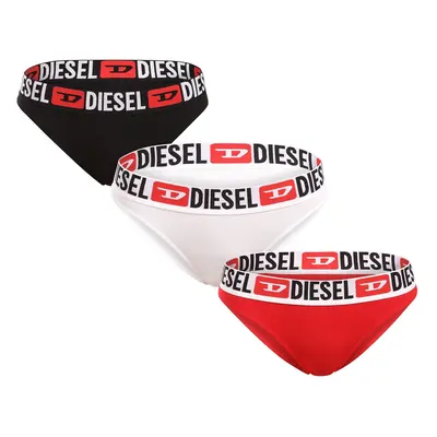 3PACK women's thong Diesel multicolor