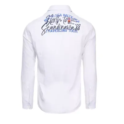 Men's White Dstreet Shirt