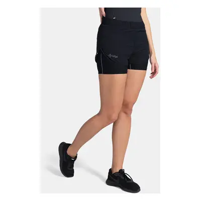 Women's running shorts Kilpi BERGEN-W Black