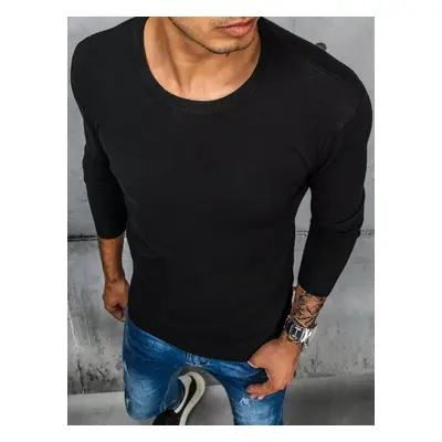 Men's classic black sweater Dstreet