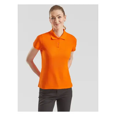 Orange Polo Fruit of the Loom