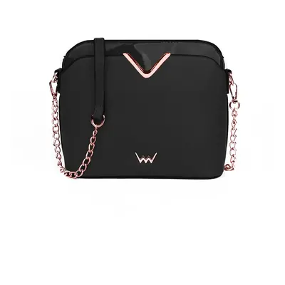 VUCH Fossy Smooth Black Handbag