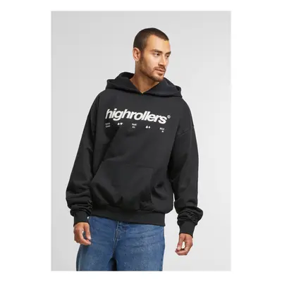 Men's hoodie Highrollers Oversize black