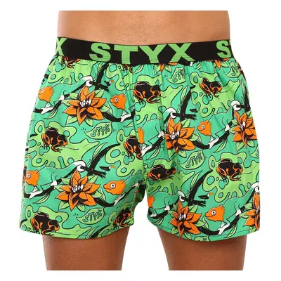 Men's shorts Styx art sports rubber tropic