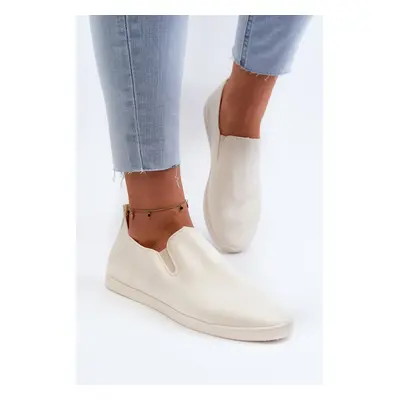 Women's slip-on sneakers Beige Lovinia