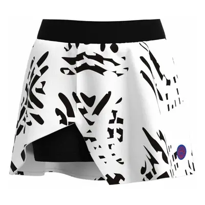 Women's skirt BIDI BADU Melbourne Printed Cut Out Skort White/Black