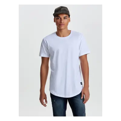 White Basic T-Shirt ONLY & SONS Matt - Men