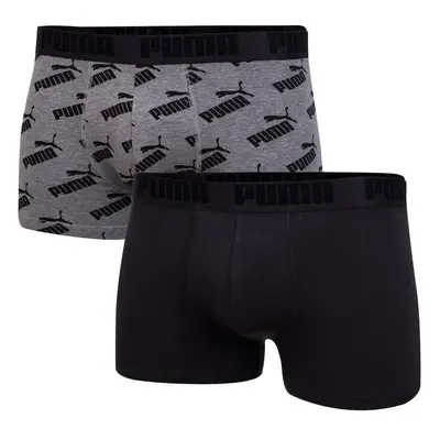 Puma Man's 2Pack Underpants Graphite/Grey