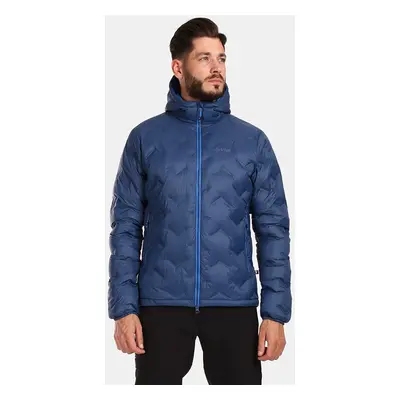 Men's down jacket Kilpi ALBERT Dark blue