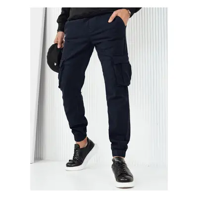 Men's Navy Blue Cargo Pants Dstreet