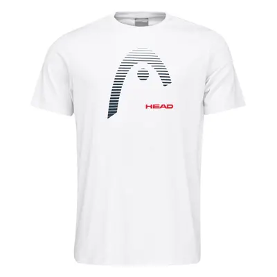 Dětské tričko Head Club Carl T-Shirt Junior White