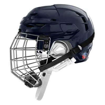 Warrior Covert CF Senior Navy Hockey Helmet Combo, Senior