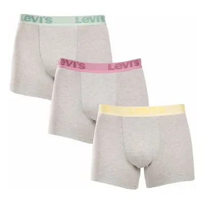 3PACK Men's Boxers Levis Multicolor