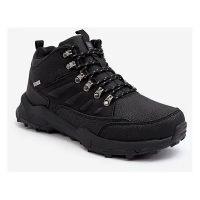 Men's Insulated Black Big Star Sneakers