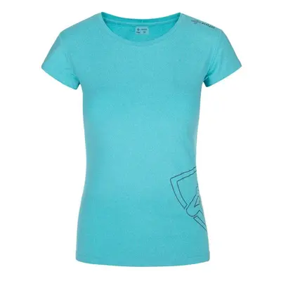 Women's functional T-shirt KILPI LISMAIN-W turquoise