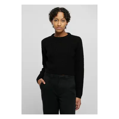 Women's short sweater UC - black