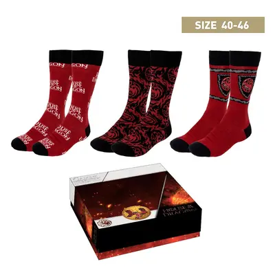 SOCKS PACK PIECES HOUSE OF DRAGON