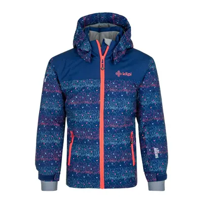 Girls ski jacket Kilpi JENOVA-JG dark blue