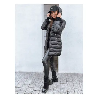 CLOUDY women's quilted jacket black Dstreet