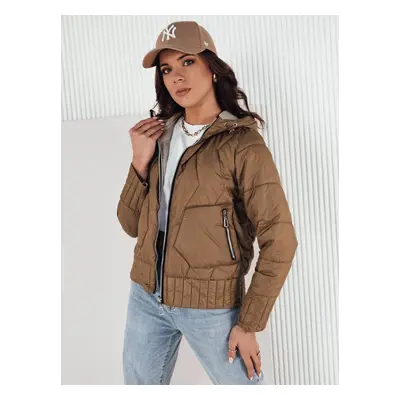 Women's jacket FALES, camel, Dstreet