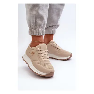 Women's Platform Sneakers Beige Rottiana