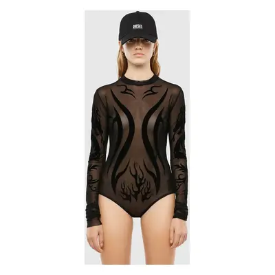 Diesel Bodysuit - TNOELAYV100 black with ornaments