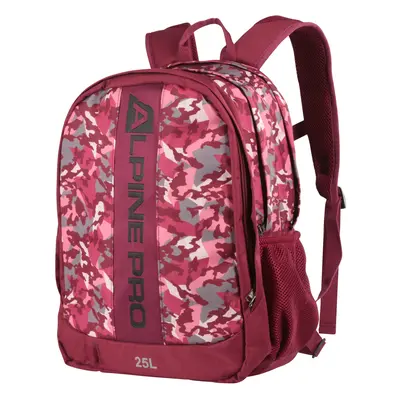 Children's school backpack with glowing logo ALPINE PRO NERAX anemone